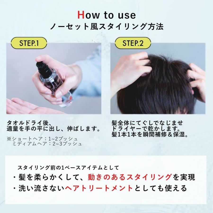 LIPPS ヘアオイル 公式 ベーススタイリングオイル 無香料 100ml