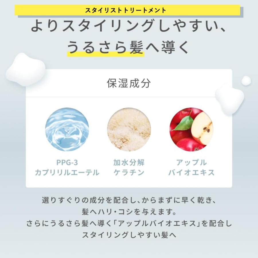 シャンプー トリートメント セット LIPPS スタイリストシリーズ マンダリンオレンジの香り 400ml / 400g | LIPPS | 07