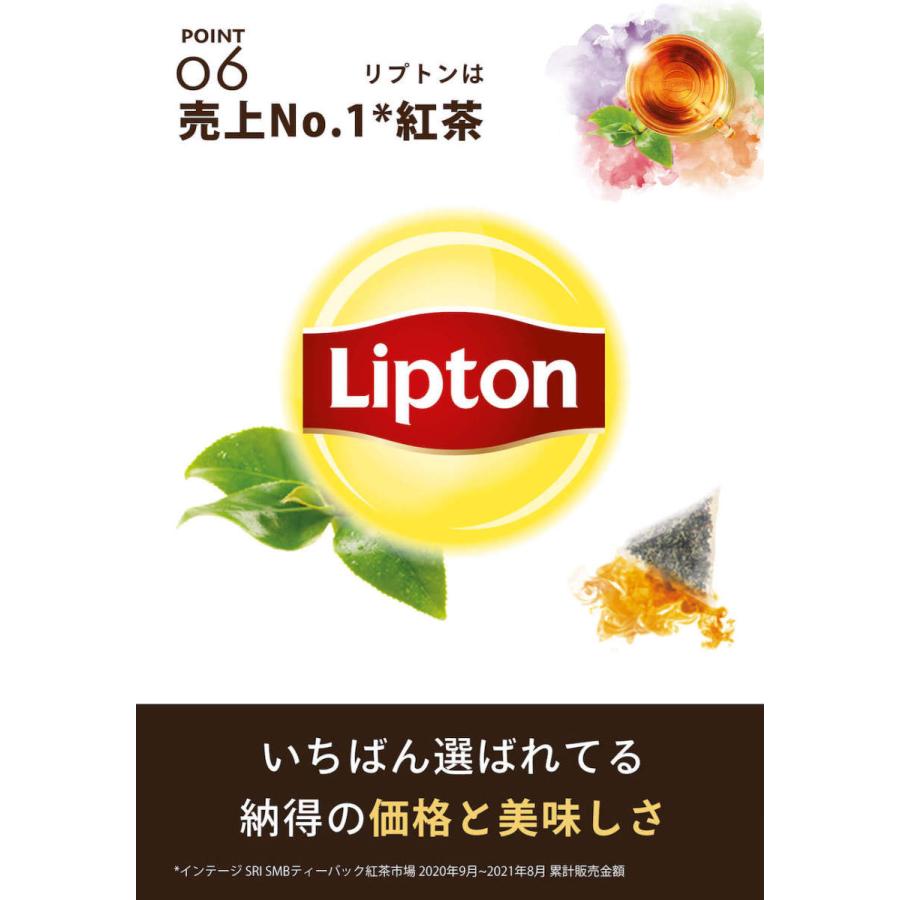 【3万円以上購入でトートバッグ進呈｜20日0時〜数量限定】紅茶 リプトン アップルルイボス 15袋 ルイボスティー | Lipton | 06