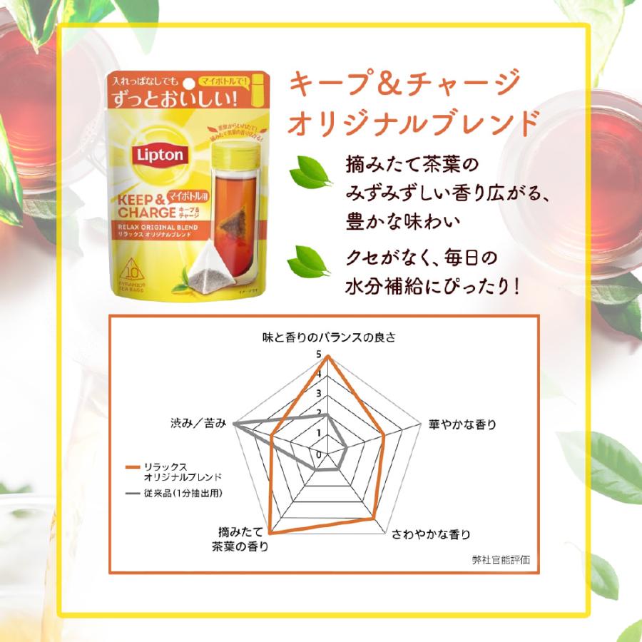 Lipton（リプトン） ティーバッグ キープ＆チャージ アールグレイ10袋