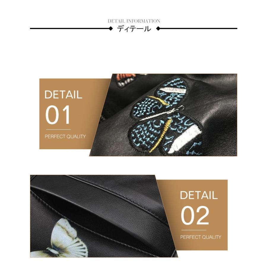 定番人気 レディース革ジャン 本革 秋冬 レザージャケット ライダースジャケット プリント トレンド 刺繍 バイクウェア シングル 女性用 上品 防寒防風 即発送可能 Mercurytechnologies Mn Com