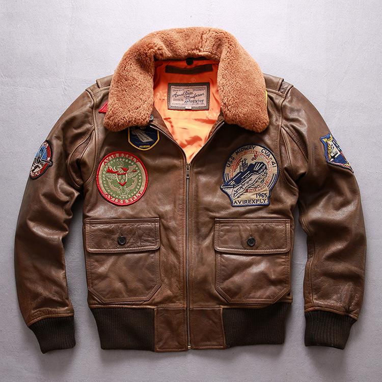 高い品質 本革ジャケット フライトジャケット レザージャケット 羊革 革ジャン ウールファー ラム革 本革 牛革 革ジャケット アメリカ空軍 メンズ 全日本送料無料 Www Lequotidien Mr