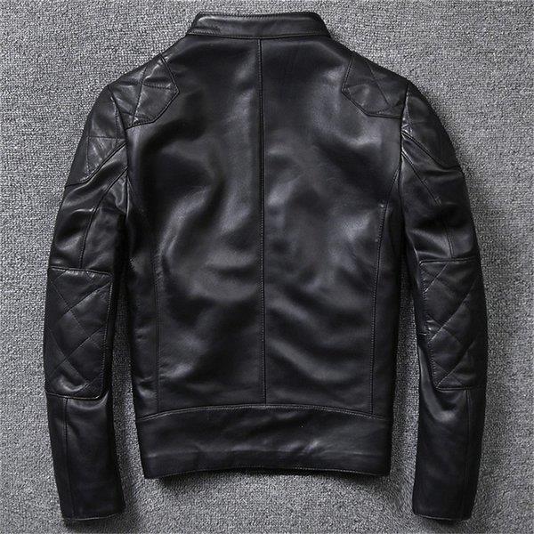 正規品 ライダースジャケット メンズジャケット 本革 羊革レザージャケット 黒ラム革 S 5l厚手 立て襟 防寒レザーコート紳士ブルゾン 革ジャケット防寒革ジャン 通勤 値引 Lespakigali Com