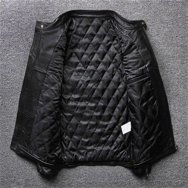 国産 ライダースジャケット メンズジャケット 本革 羊革レザージャケット 黒ラム革 S 5l厚手 立て襟 防寒レザーコート紳士ブルゾン 革ジャケット防寒革ジャン 通勤 Xrxl Liptonツェルマ 通販 Yahoo ショッピング 最先端 Lespakigali Com