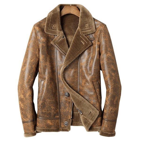 楽天市場 ムートンジャケット メンズジャケット 革ジャンメンズ レザージャケット 羊革 ファーコート メンズジャケット ラム 毛皮コート 防寒 秋冬 楽天ランキング1位 Www Gtasigns Ca