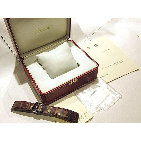 【中古】 Cartier カルティエ  男女兼用腕時計  カリブルドゥカルティエ W7100036/3389  SS×PGホワイトダイヤル｜liqueurbank｜06