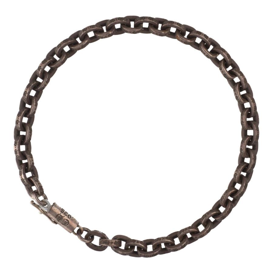 【中古】 CHROME HEARTS クロムハーツ ペーパーチェーン ブレスレット 7インチ アクセサリー 21008420 RS｜liqueurbank｜03