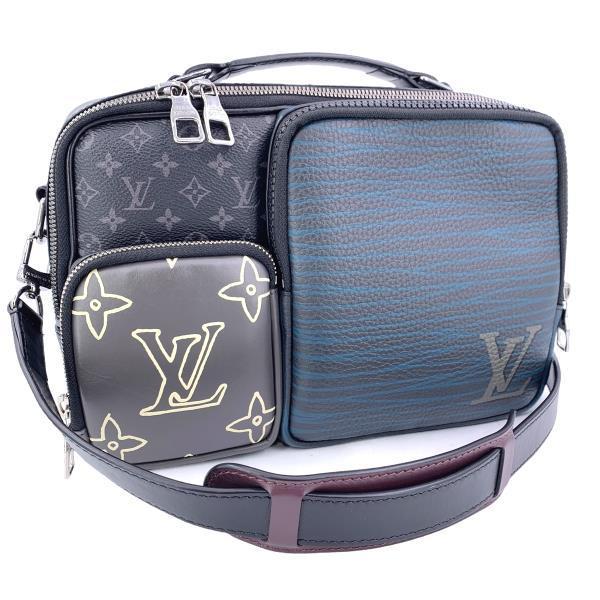 新品本物 モノグラム エクリプス M メッセンジャー マルチポケット Vuitton ルイヴィトン Louis Used 中古 2way ショルダーバッグ si 中古品 メンズ バッグ Www Istitutosantacaterinamadripie It