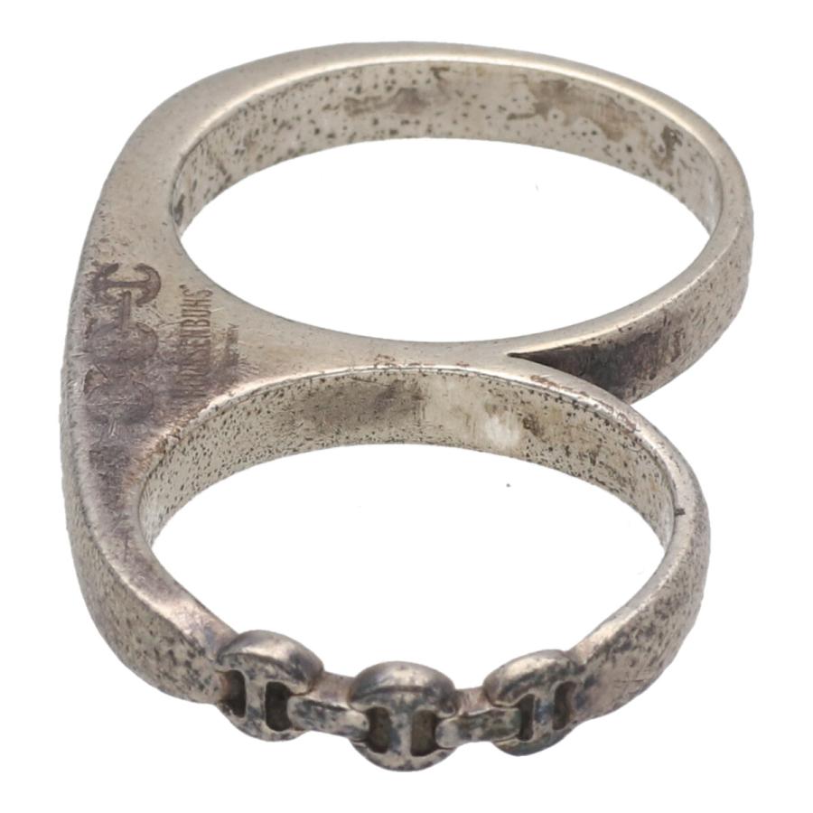 中古】 HOORSENBUHS ホーセンブース ダブルナックル リング11号 13号 