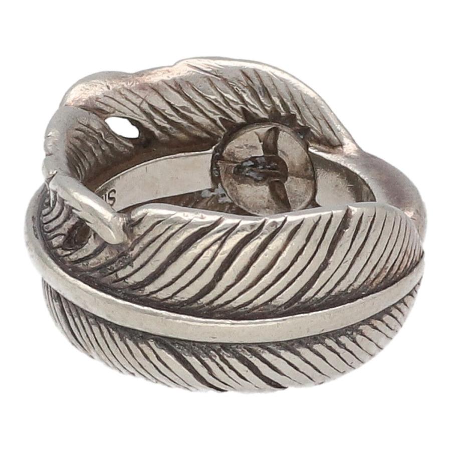 中古】 TADY&KING タディ&キング フェザーリングSVピンキー 指輪