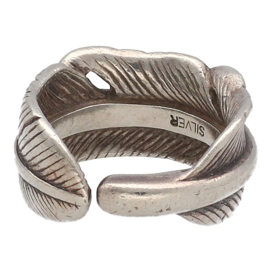 中古】 TADY&KING タディ&キング フェザーリングSVピンキー 指輪