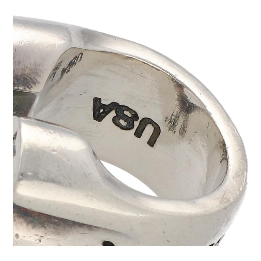 【中古】 TENDERLOIN テンダーロイン ホースシューリング ダイヤ SV925 指輪 チックサイズ 8号 22040966 AO｜liqueurbank｜11