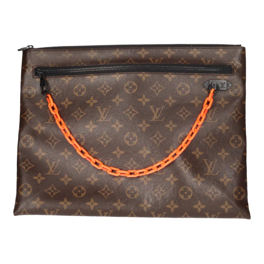 【中古】 LOUIS VUITTON ルイ・ヴィトン ポシェット・A4 M44484 モノグラム・ソーラーレイ クラッチバッグ 23015078 RS｜liqueurbank｜03