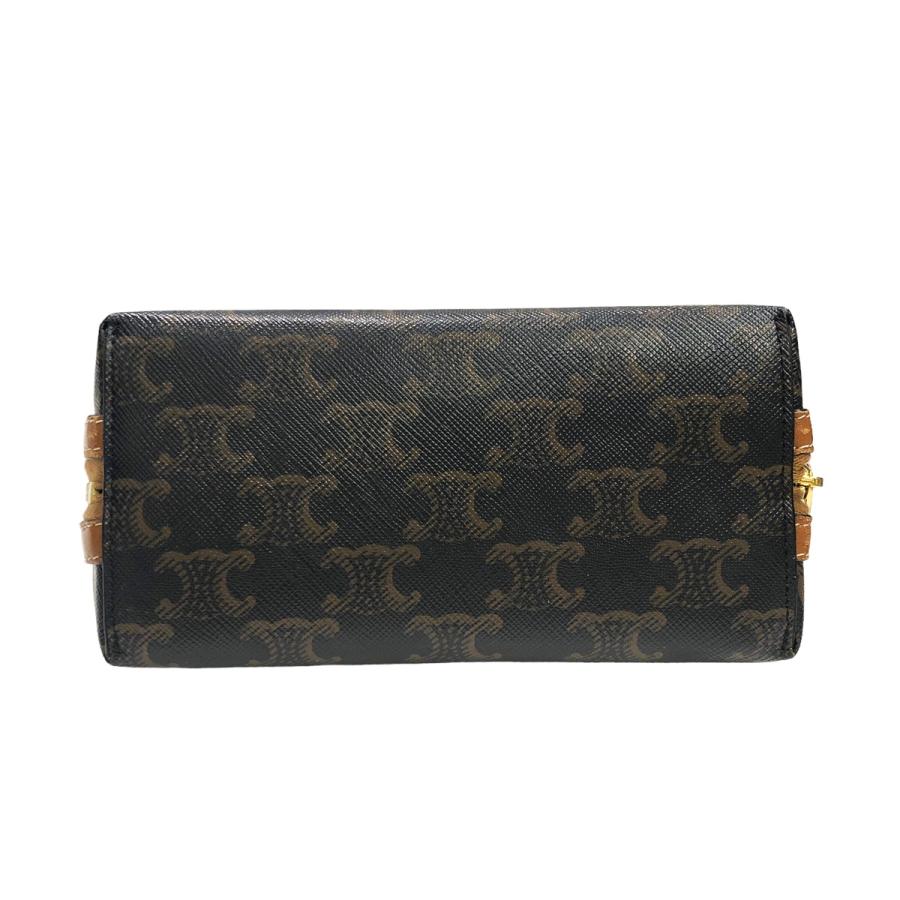 CELINE 【中古】 セリーヌ トリオンフ チェーン付き クラッチ CELINE 【中古】 セリーヌ トリオンフ チェーン付き クラッチ