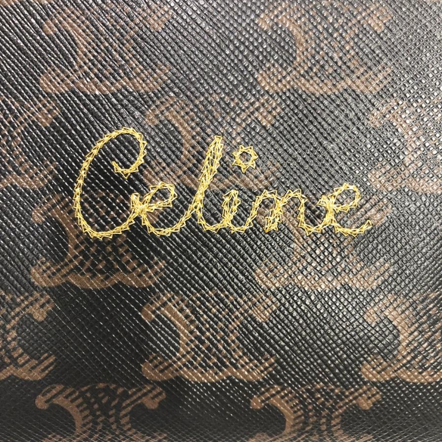 CELINE（セリーヌ） 【中古】 トリオンフ チェーン付き クラッチバッグ
