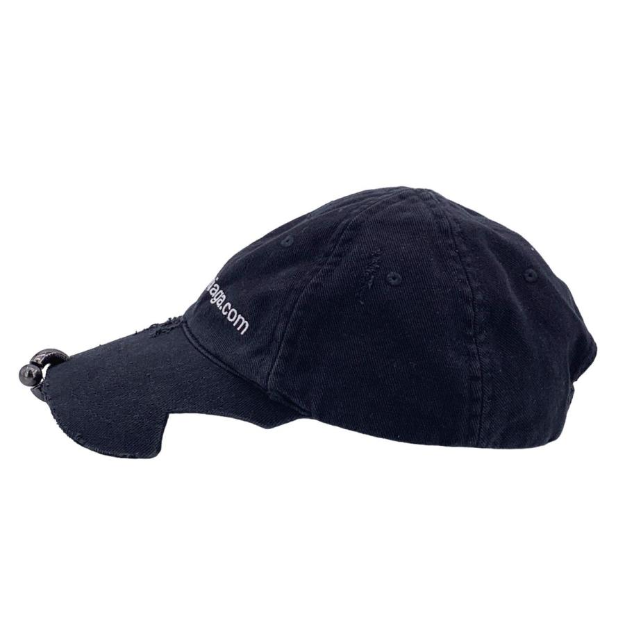 BALENCIAGA ブラック ピアスベースボールキャップ Lサイズ BALENCIAGA ブラック ピアスベースボールキャップ Lサイズ 2025年最新