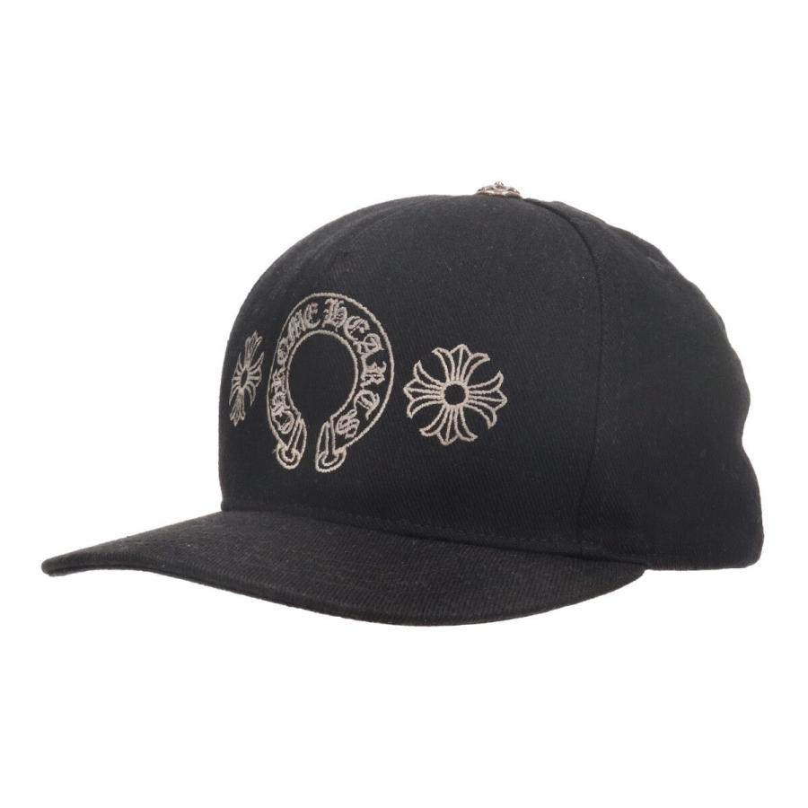 CHROME HEARTS キャップ 黒 CHROME HEARTS（クロムハーツ） 【中古】 ベースボールキャップ