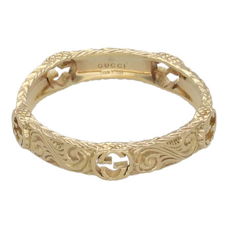 GUCCI 【中古】 グッチ インターロッキングG リング 18 603608 GUCCI 【中古】 グッチ インターロッキングG リング 18 603608