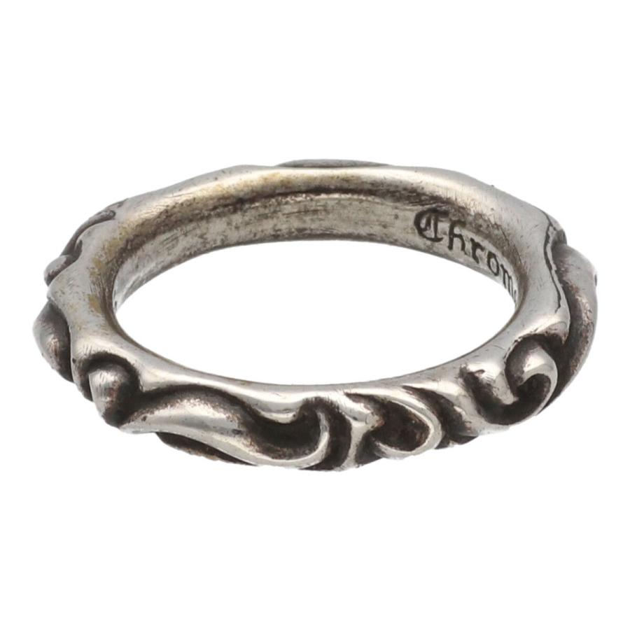 CHROME HEARTS（クロムハーツ） 【中古】 スクロールバンド リング 21