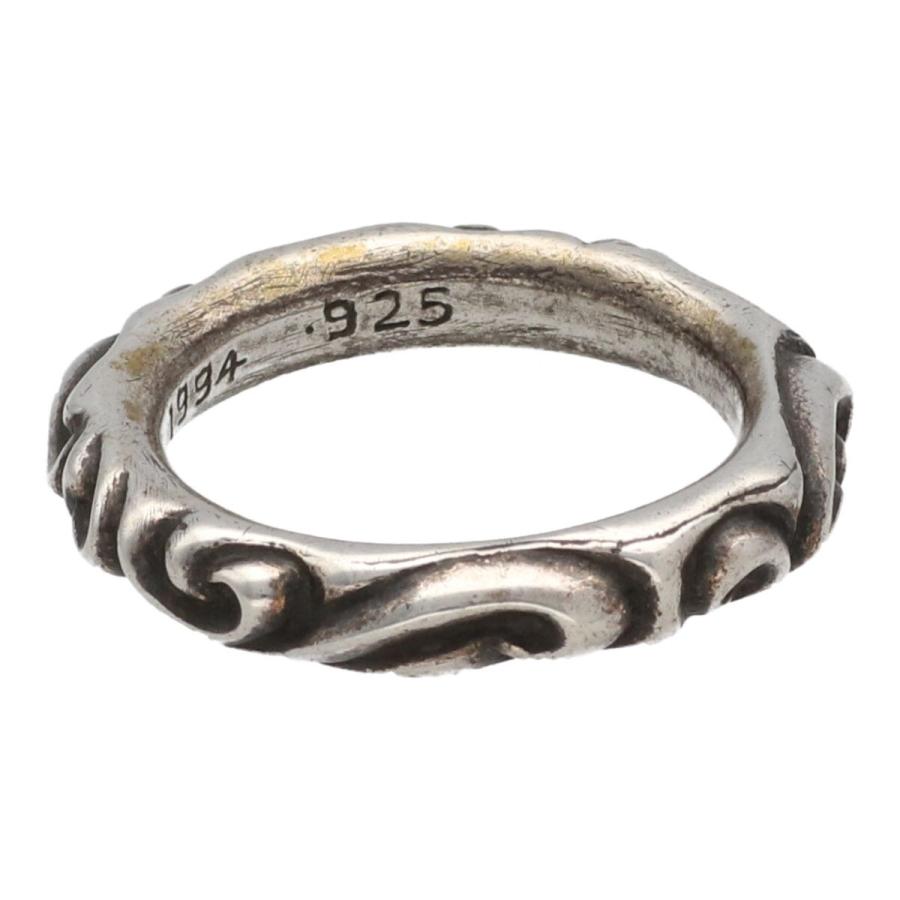 CHROME HEARTS（クロムハーツ） 【中古】 スクロールバンド リング 21