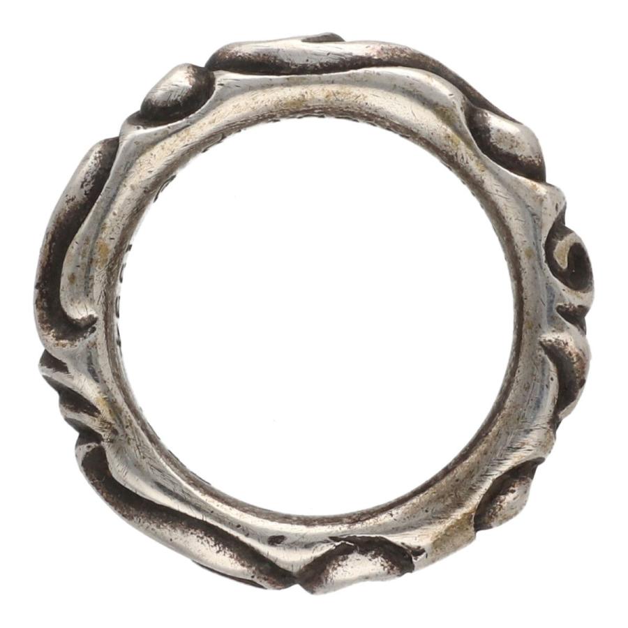 CHROME HEARTS（クロムハーツ） 【中古】 スクロールバンド リング 21
