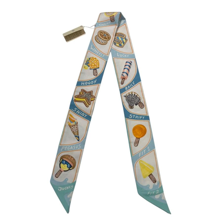 HERMES（エルメス） 【中古】 2024年春夏ツイリー ファニー・アイス