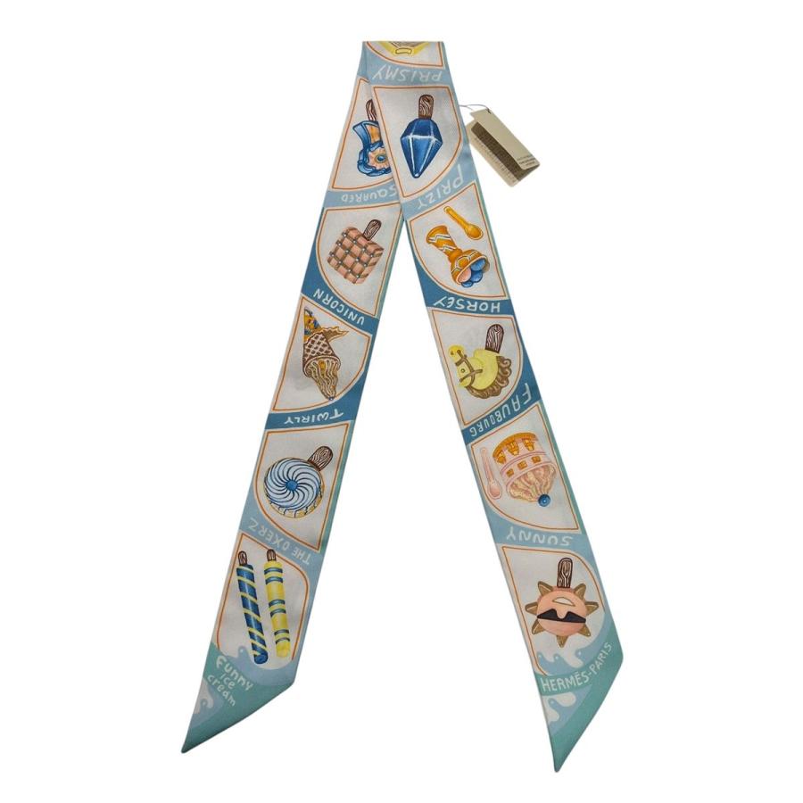 HERMES（エルメス） 【中古】 2024年春夏ツイリー ファニー・アイス