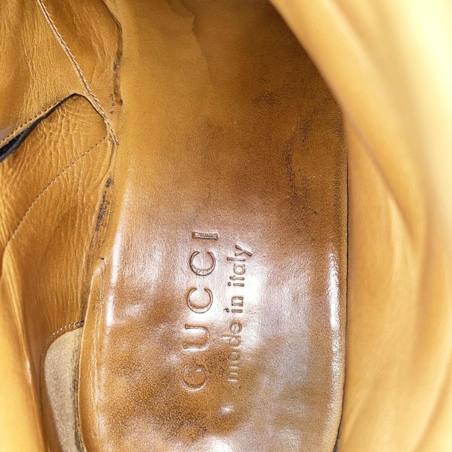 GUCCI（グッチ） 【中古】 KITTEN ヒール ホースビットチェーン サイド