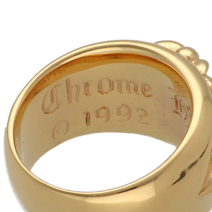 CHROME HEARTS（クロムハーツ） 【中古】 フローラルクロスリング 22K