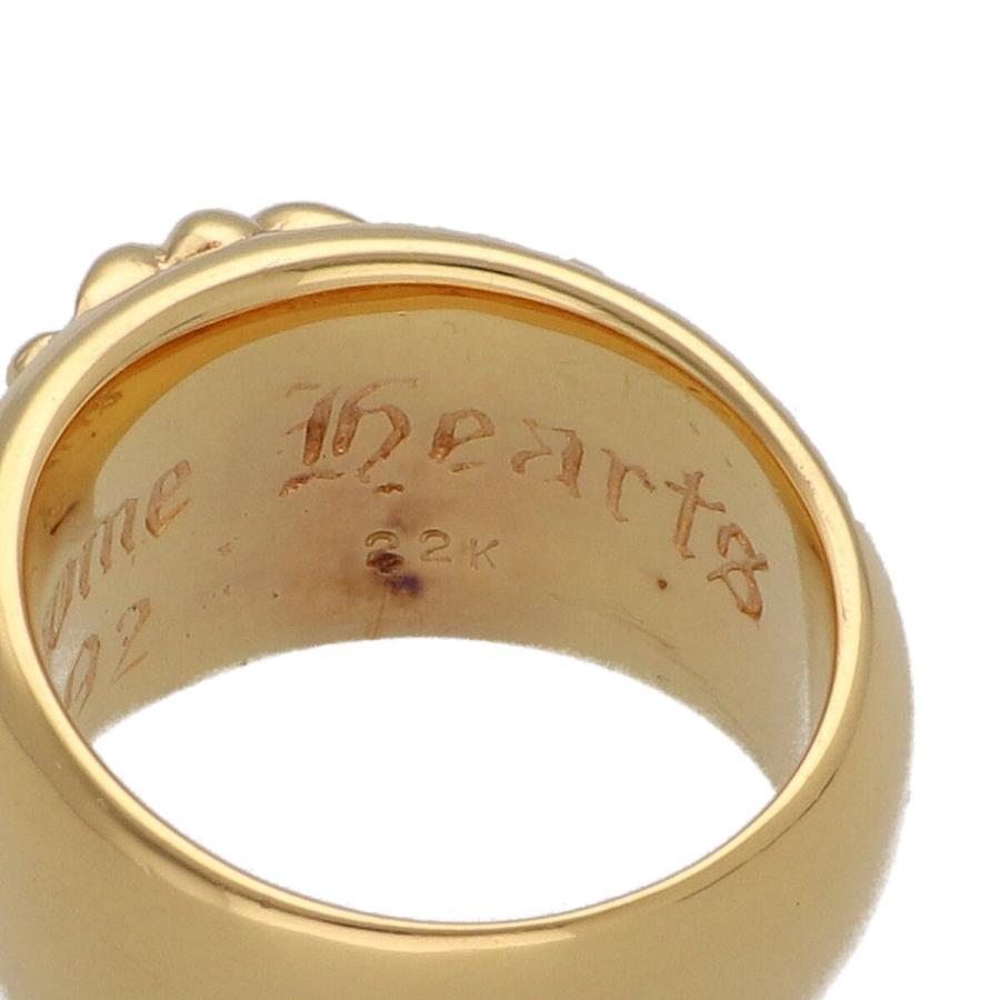 CHROME HEARTS（クロムハーツ） 【中古】 フローラルクロスリング 22K