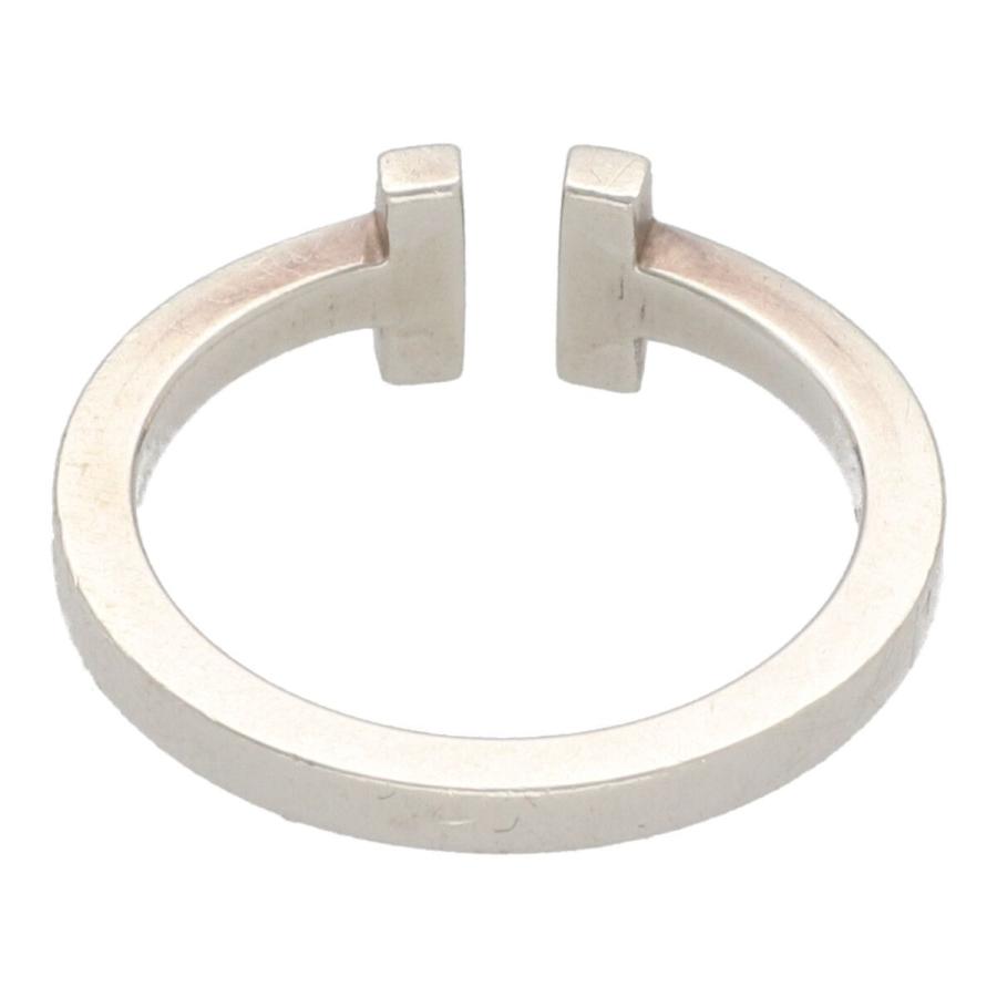 Tiffany & Co. シルバー925 リング 中古】 Tiffany ＆ Co. ティファニー Tスクエアリング 23号 Ag925