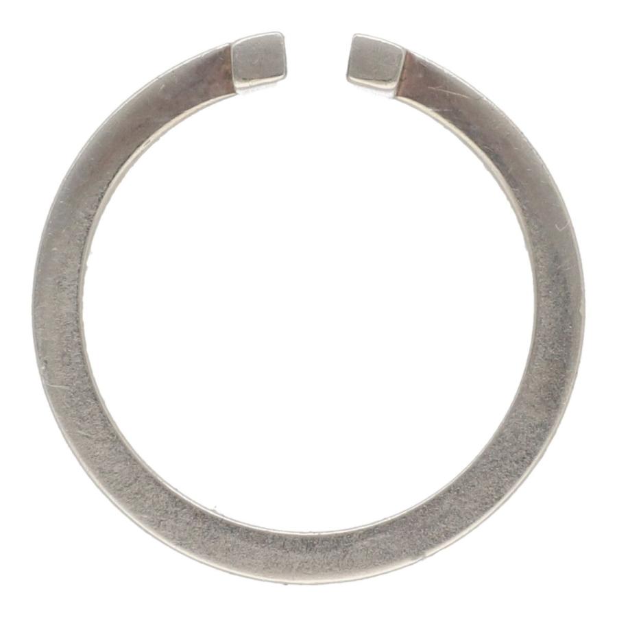 中古】 Tiffany ＆ Co. ティファニー Tスクエアリング 23号 Ag925