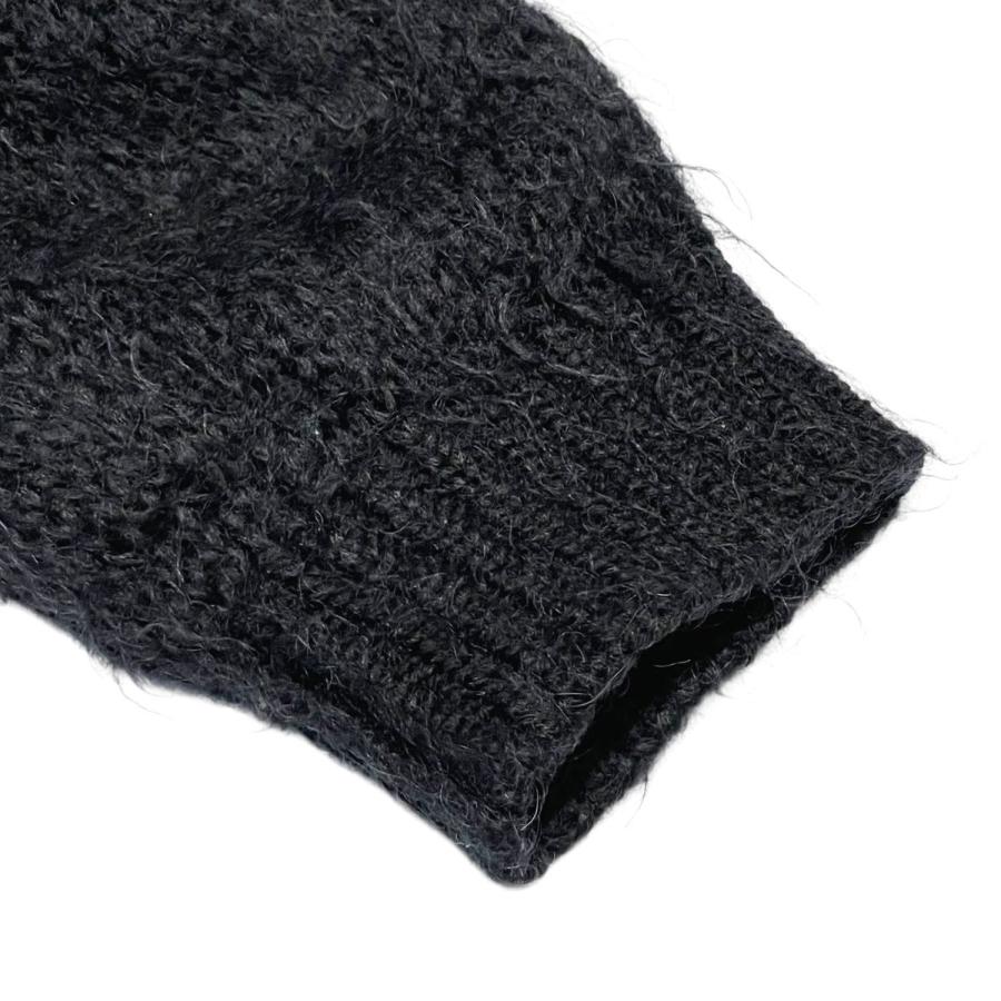 SAINT LAURENT 【中古】 Saint Laurent サンローラン ロゴ モヘア