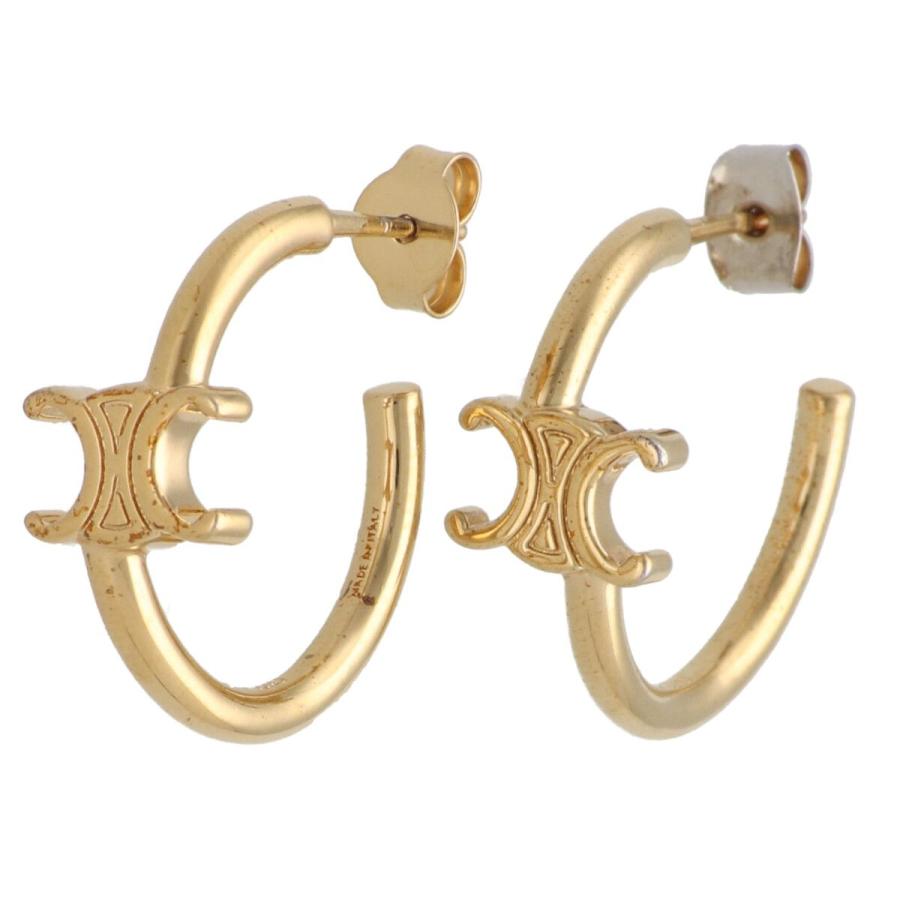 【セリーヌ】復刻入りロングチェーンピアス☆中古品 kigaeru_342034016080