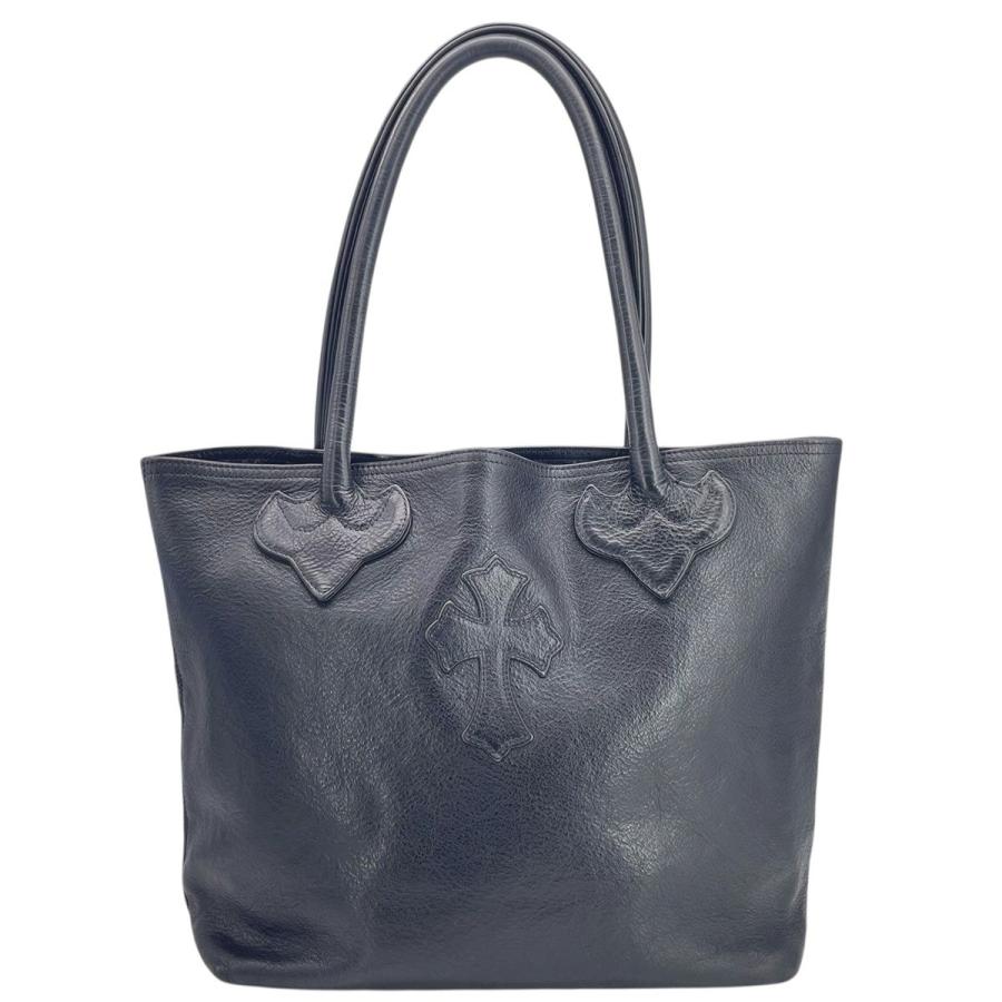 CHROME HEARTS（クロムハーツ） 【中古】 FS TOTE クロスパッチ レザー