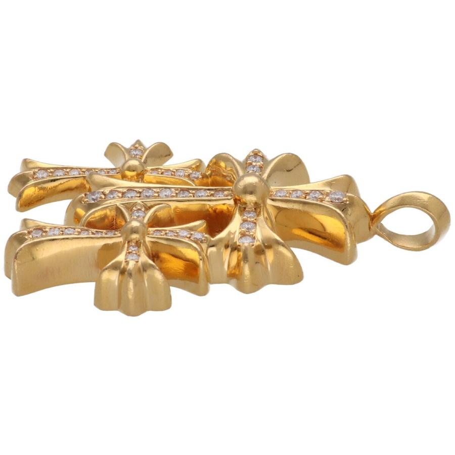 CHROME HEARTS（クロムハーツ） 【中古】 トリプルCHクロス スモール