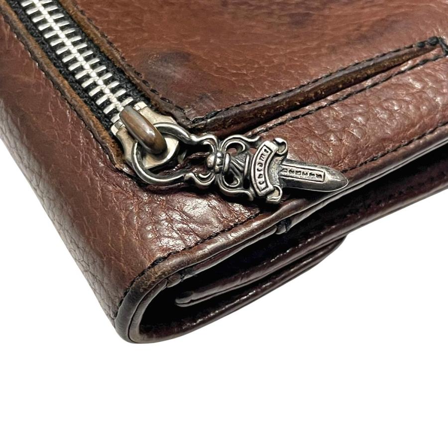 CHROME HEARTS（クロムハーツ） 【中古】 ウェーブウォレット 長財布