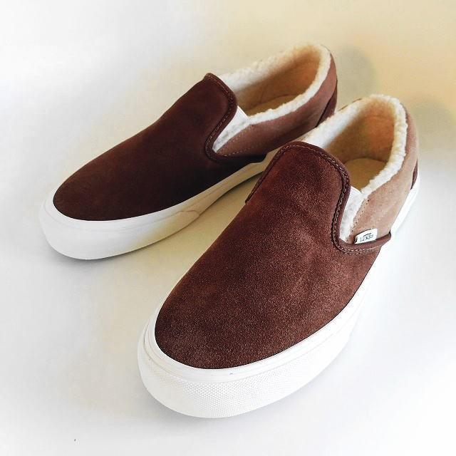 民兵 有彩色の コンテンポラリー Vans ボア スリッポン Bloma Jp