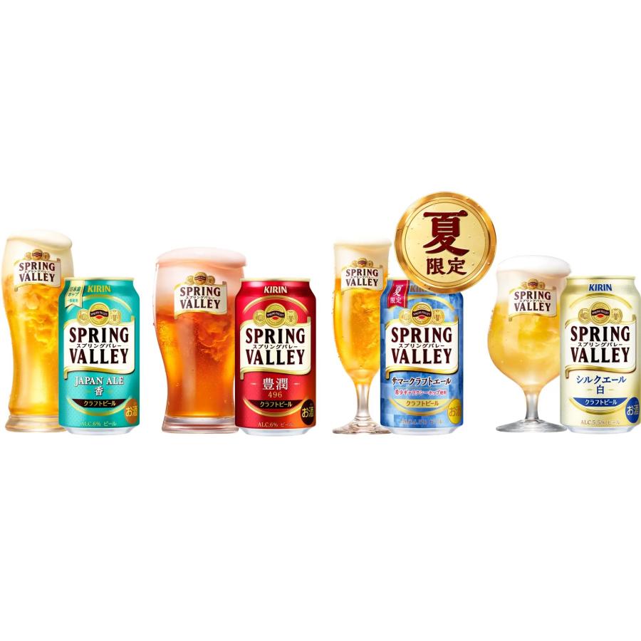 あすつく 送料無料 SPRING VALLEY サマークラフトエール 350ml×1ケース/24本｜liquor-boss1｜07