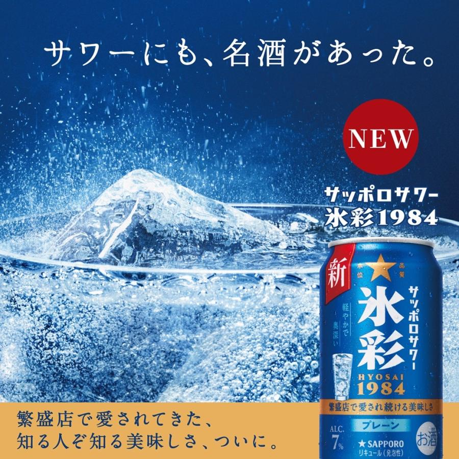 サッポロ（SAPPORO） あすつく 送料無料 サッポロサワー 氷彩 1984