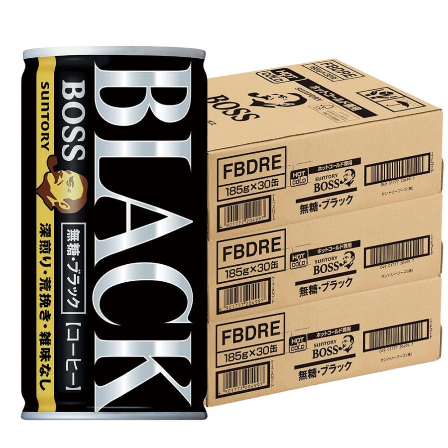 SUNTORY（サントリー） あすつく 送料無料 BOSS ボス 無糖ブラック