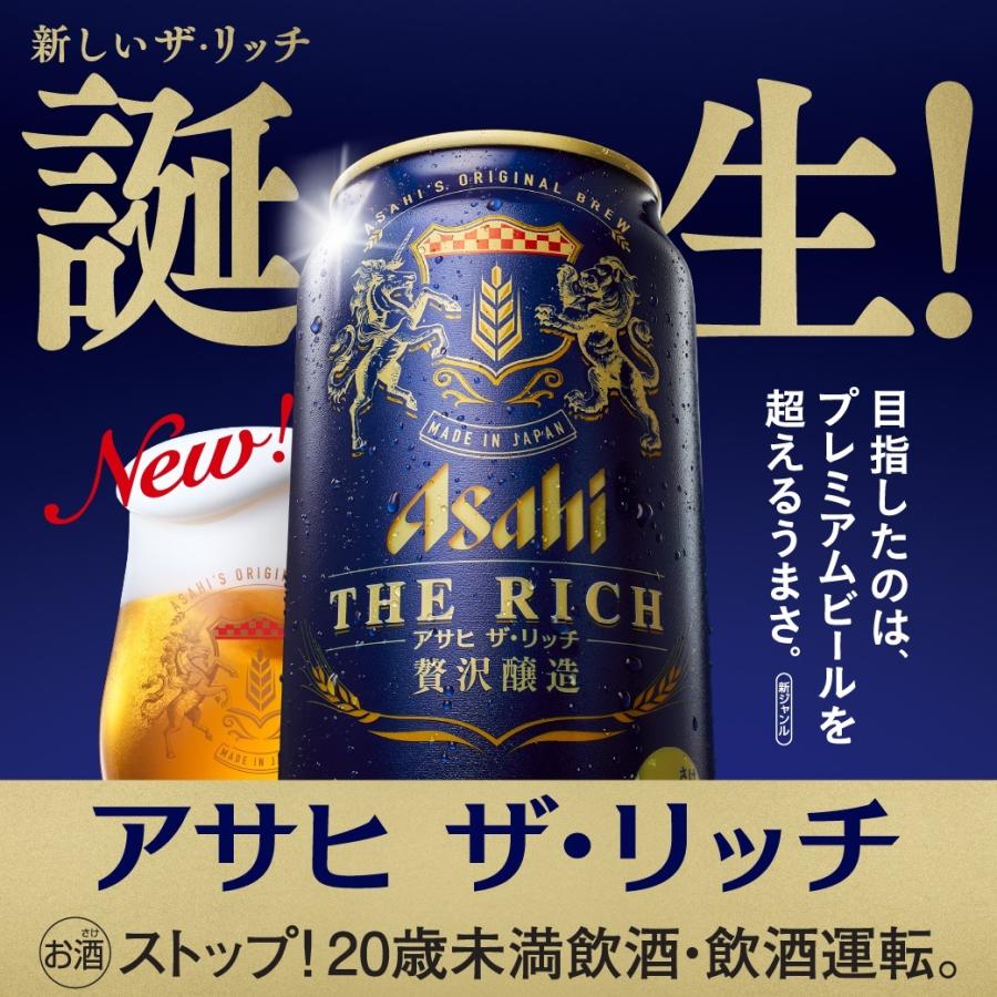 送料無料 新ジャンル アサヒ ザ リッチ 6 500ml 48本 リカーboss Paypayモール店 通販 Paypayモール