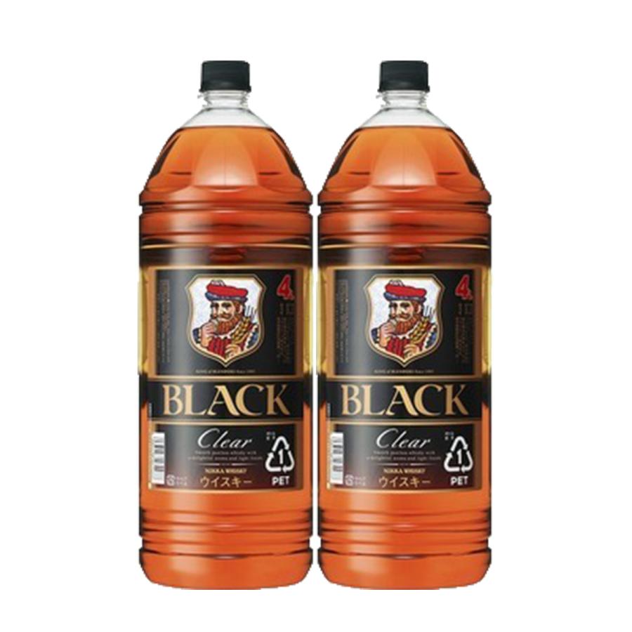 ニッカウヰスキー ブラックニッカクリア 4L 2本 ブラックニッカ 送料無料 ニッカ クリア 4000ml 4L×2本 : リカーBOSS
