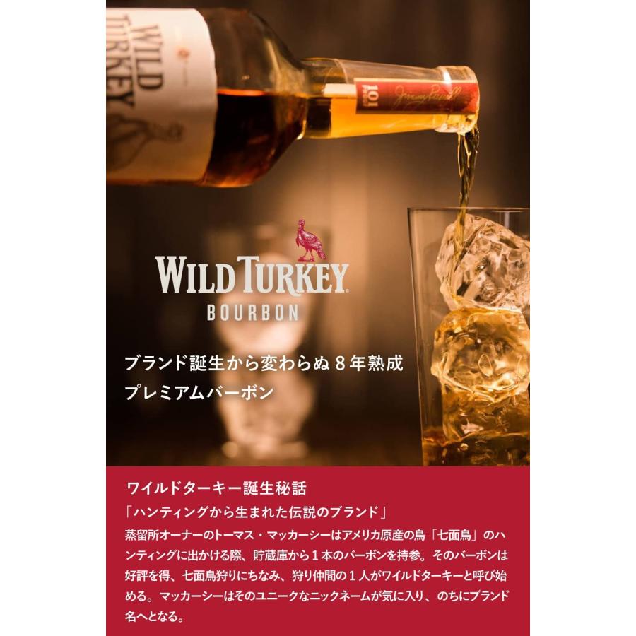 ワイルドターキー 送料無料 バーボンウイスキー 8年 40.5度 700ml×12本