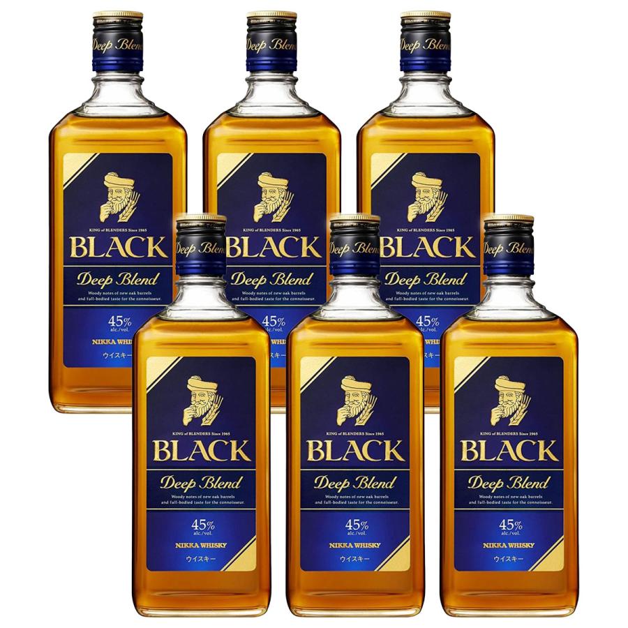 【新品未開封】ブラックニッカ ディープブレンド 700ml 6本セット ブラックニッカ ウィスキー 送料無料 アサヒ ディープブレンド 700ml 6