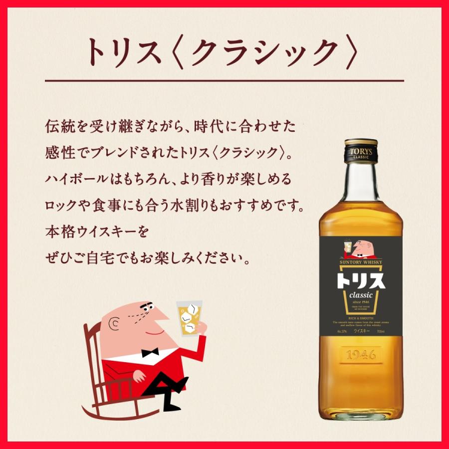 SUNTORY あすつく サントリー トリスクラシック 37度 4000ml 4L