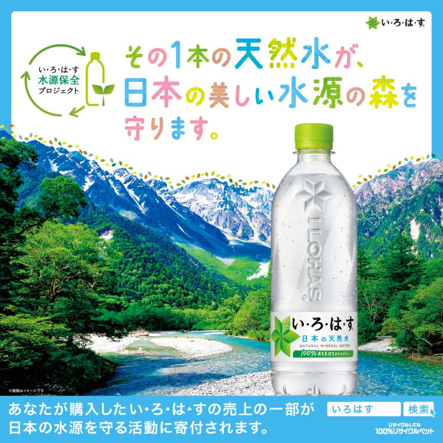 い・ろ・は・す 送料無料 コカ・コーラ なし 540ml×1ケース/24本 天然水 いろはす 飲料水 水 コカコーラ : リカーBOSS ...