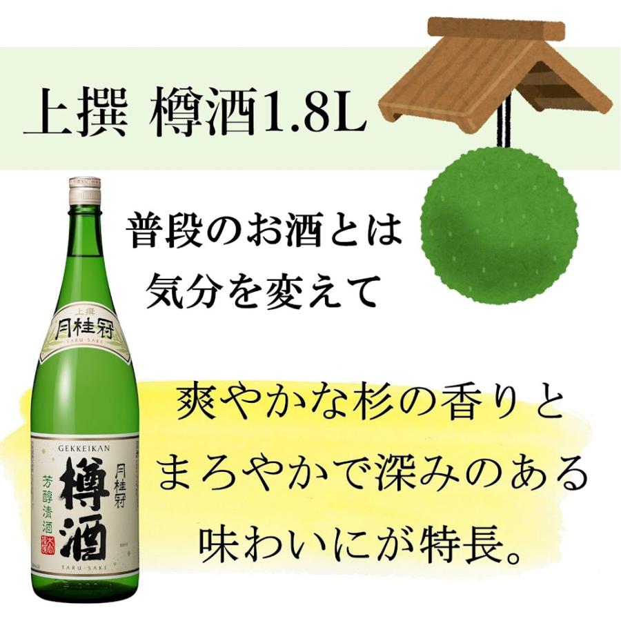 月桂冠 日本酒 上選 樽酒 1800ml 1.8L 1本 : リカーBOSS - 通販