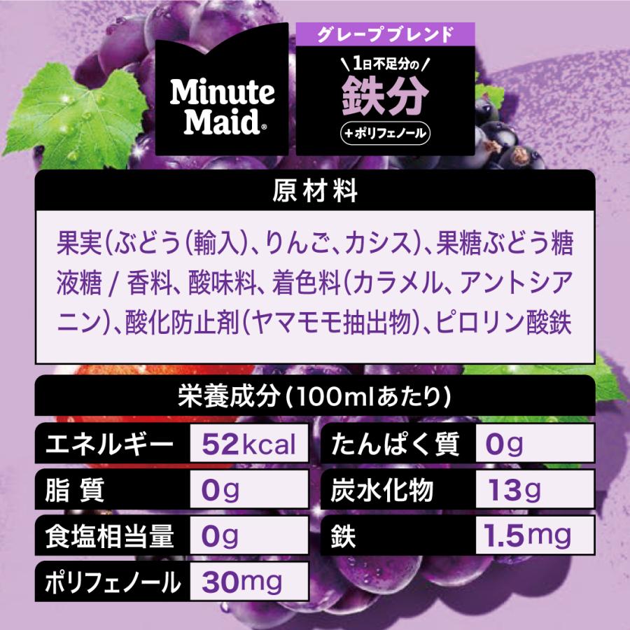 Minute Maid 送料無料 コカ・コーラ ミニッツ メイド グレープブレンド