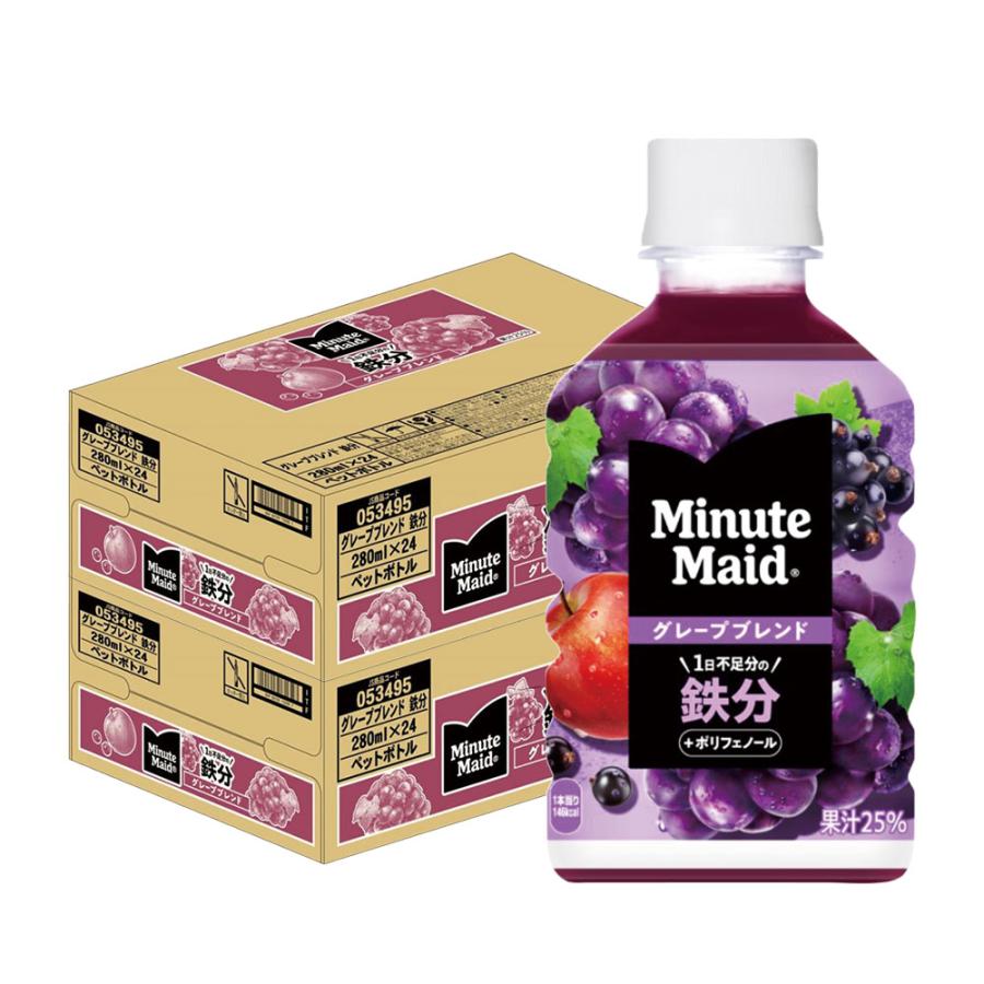 Minute Maid 送料無料 コカ・コーラ ミニッツ メイド グレープブレンド